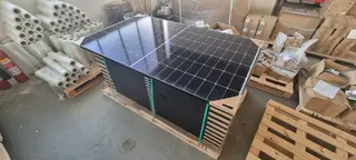 Soubor komponentů fotovoltaických systémů