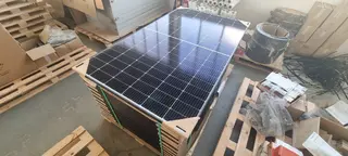 Soubor komponentů fotovoltaických systémů