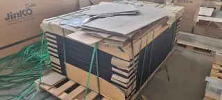 Soubor komponentů fotovoltaických systémů