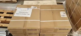 Soubor komponentů fotovoltaických systémů