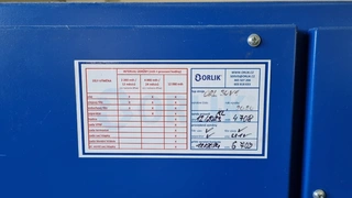 NIKI 13 - Soubor - šroubový kompresor ORLÍK ORL18,5-22-30,sušič ORLÍK KSO0360AB, tlaková nádoba DROKOV Brno 500 l.