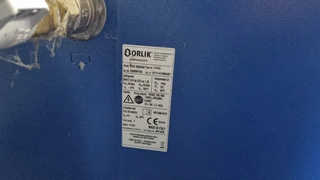 NIKI 13 - Soubor - šroubový kompresor ORLÍK ORL18,5-22-30,sušič ORLÍK KSO0360AB, tlaková nádoba DROKOV Brno 500 l.