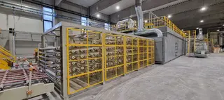 Soubor strojů a zařízení linky na výrobu sádrokartových desek