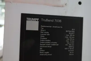 Soubor strojů Trumpf
