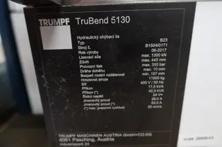 Soubor strojů Trumpf