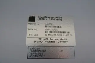 Soubor strojů Trumpf