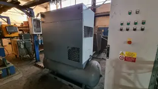 PŽSK 82. Šroubový kompresor ATLAS COPCO GA5 ff