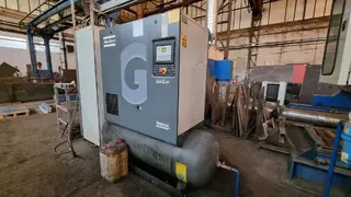 PŽSK 82. Šroubový kompresor ATLAS COPCO GA5 ff
