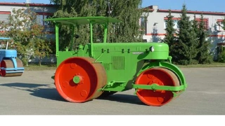 Statický válec B. Ruthemeyer (zelený)