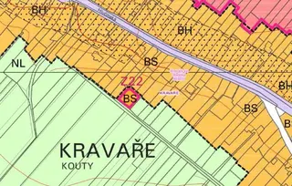 Stavební pozemek  657 m2, Kravaře ve Slezsku, okres Opava