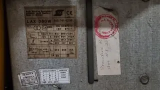 PŽSK 124. Svářečka ESAB LAX 380W / MEK 4