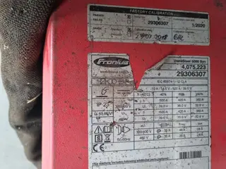 P.Q.S.  01. Svářečka Fronius TransSteel 5000 / VR 5000