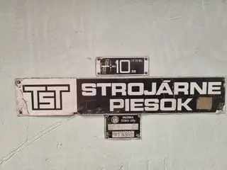 PŽSK 08. Tabulové nůžky Strojáren Piesok NTH 3150/10A