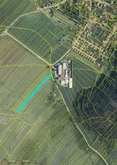 Pozemky Tišnov - aukce 1:  zemědělská půda 7.233m2, spoluvlastnický podíl id. 1/12 k p.č. 2493/183 