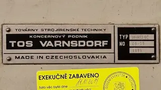 Moneta 02. UNIVERZÁLNÍ HORIZONTÁLNÍ CNC VYVRTÁVACÍ STROJ WHN 13