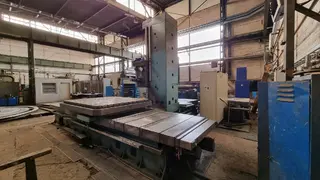Moneta 02. UNIVERZÁLNÍ HORIZONTÁLNÍ CNC VYVRTÁVACÍ STROJ WHN 13