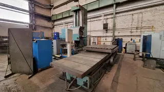 Moneta 02. UNIVERZÁLNÍ HORIZONTÁLNÍ CNC VYVRTÁVACÍ STROJ WHN 13