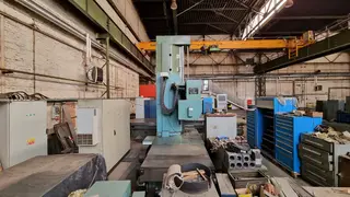 Moneta 02. UNIVERZÁLNÍ HORIZONTÁLNÍ CNC VYVRTÁVACÍ STROJ WHN 13