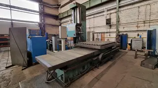 Moneta 02. UNIVERZÁLNÍ HORIZONTÁLNÍ CNC VYVRTÁVACÍ STROJ WHN 13