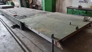PŽSK 113. Upínací deska 600 x 300 s prodloužením
