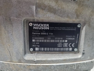 TBK 10 Vibrační pěch Wacker Neuson BS60-2