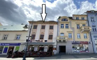 Víceúčelová budova č.p. 93 Chomutov I, náměstí 1. Máje