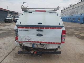 VŘ ČEZ Totální škoda FORD RANGER, RZ 2TI9853