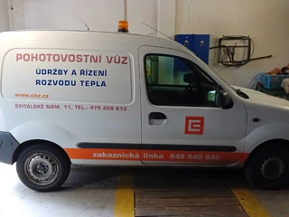 VŘ ČEZ Teplárenská, a.s., Renault Kangoo, RZ 2SH9298