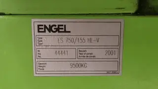 LAM 01 Vstřikovací lis ENGEL ES 750/155 HL-V