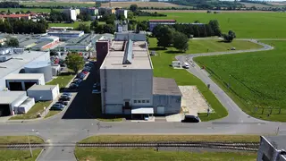 Výrobní objekt v areálu Sigma Lutín, bývalá Lutínská Nástrojárna
