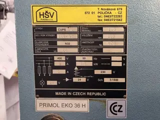 Styl Plzeň 12. Vysekávací lis hydraulický CUPS 6,3