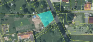 Pozemek 461 m2, Dobešov, okres Nový Jičín