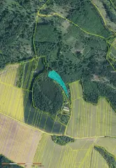 Zahrada 5360 m2 v obci Drnovice u Vyškova