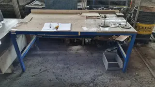 PŽSK 49. Zámečnický stůl 100 x 200 x 89