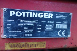 Zemědělský stroj PÖTTINGER TERRASEM 3000 T