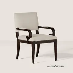 EFDE Interiors, luxusní nábytek Ralph Lauren- 4 ks Židle MAYFAIR DINING ARM CHAIR_2.kolo