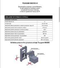 ZM 03 CNC Soustruh dlouhotočný Tsugami B0205E-III + ALPHA 320S3
